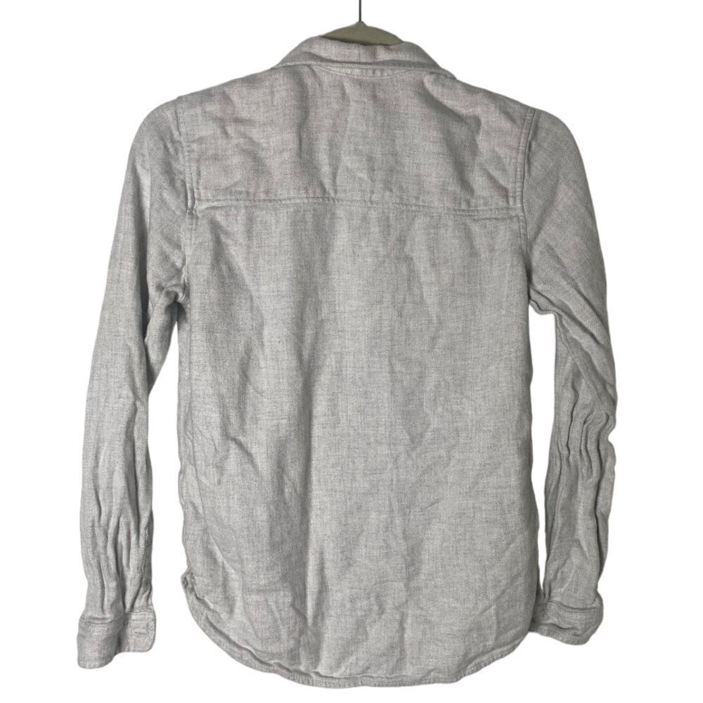 American Eagle Gray Soft Button Down Shirt Women’… - image 3